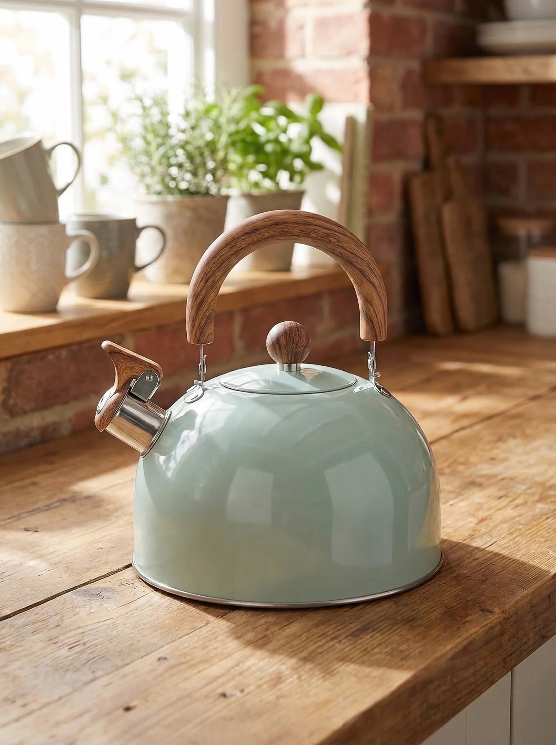 Tetera Con Silbato 3 Litros | Tetera Clásica Para Cocina-Teapot-SeemSeem