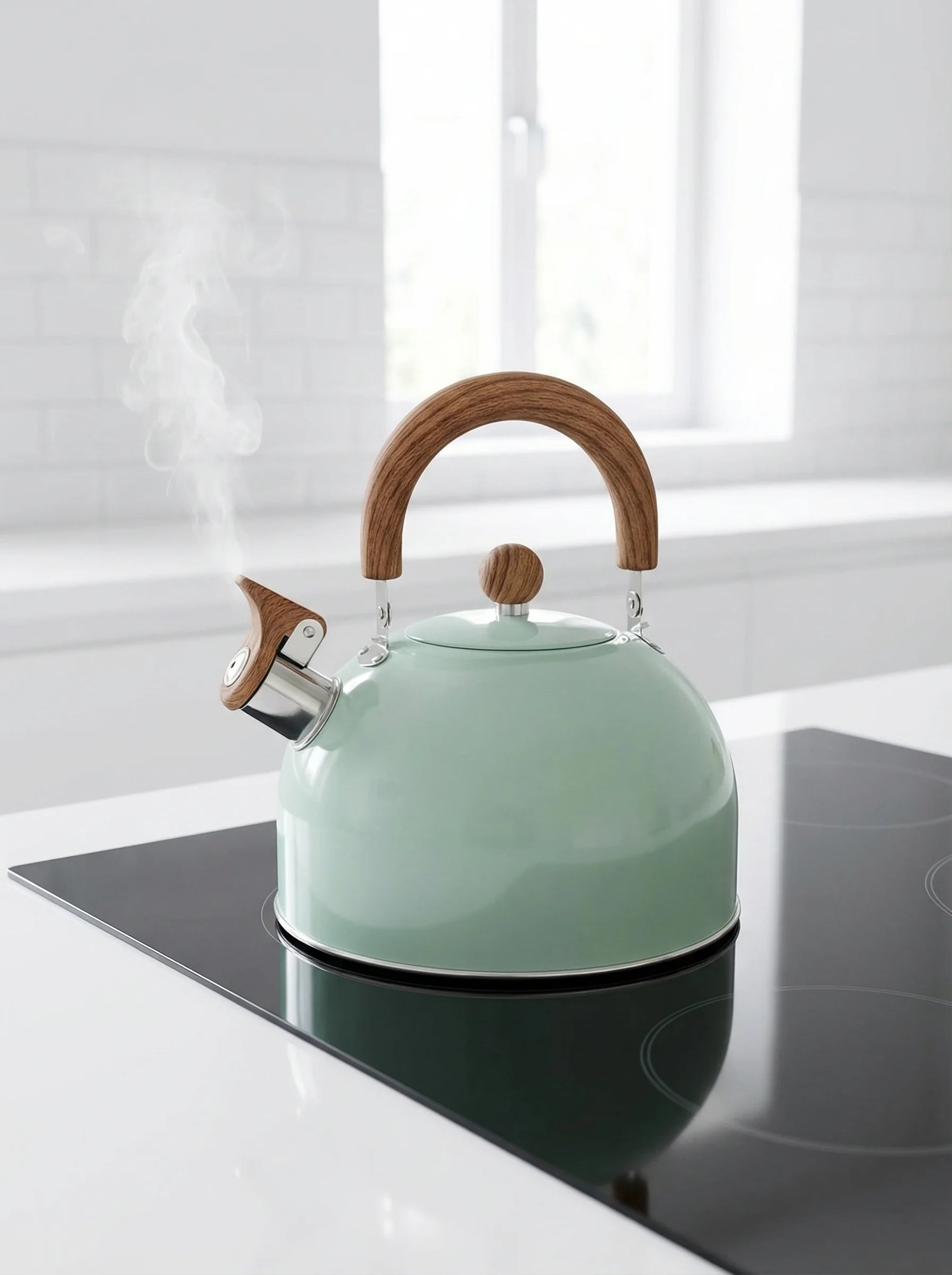Tetera Con Silbato 3 Litros | Tetera Clásica Para Cocina-Teapot-SeemSeem