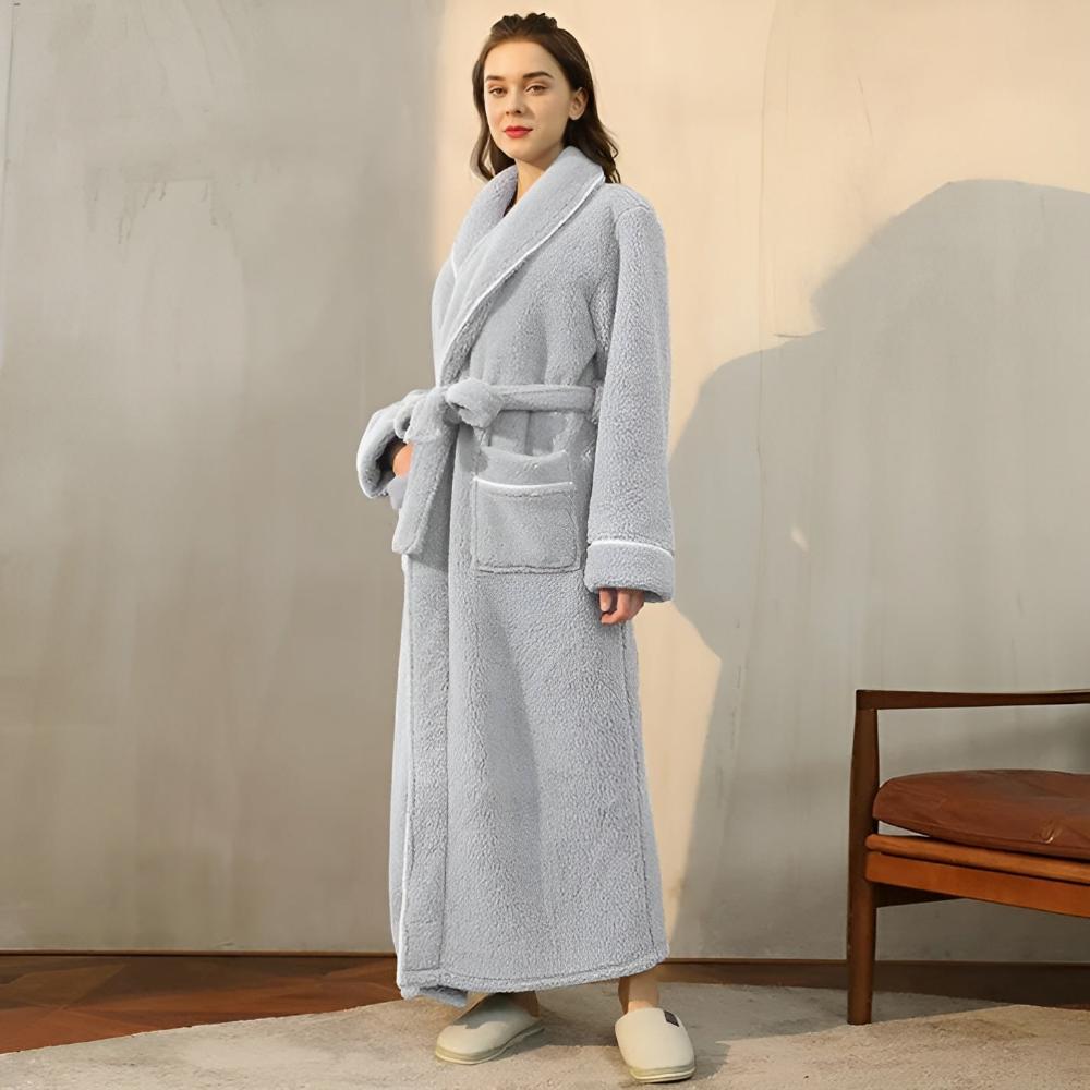 Bata De Casa | Albornoz Mujer Hombre-Bathrobe-SeemSeem