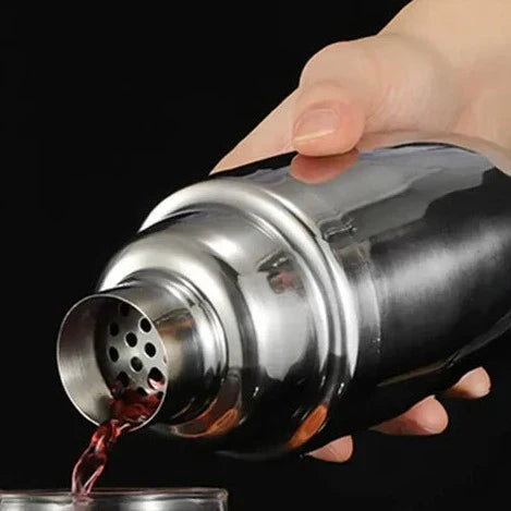 Professionelles Cocktail-Set | Barkeeper-Kit mit Bambusständer – Barwaren-SeemSeem
