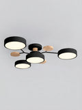Lámpara De Techo LED Moderna Para Salón | Plafón Circular Moderno-Ceiling Light-SeemSeem