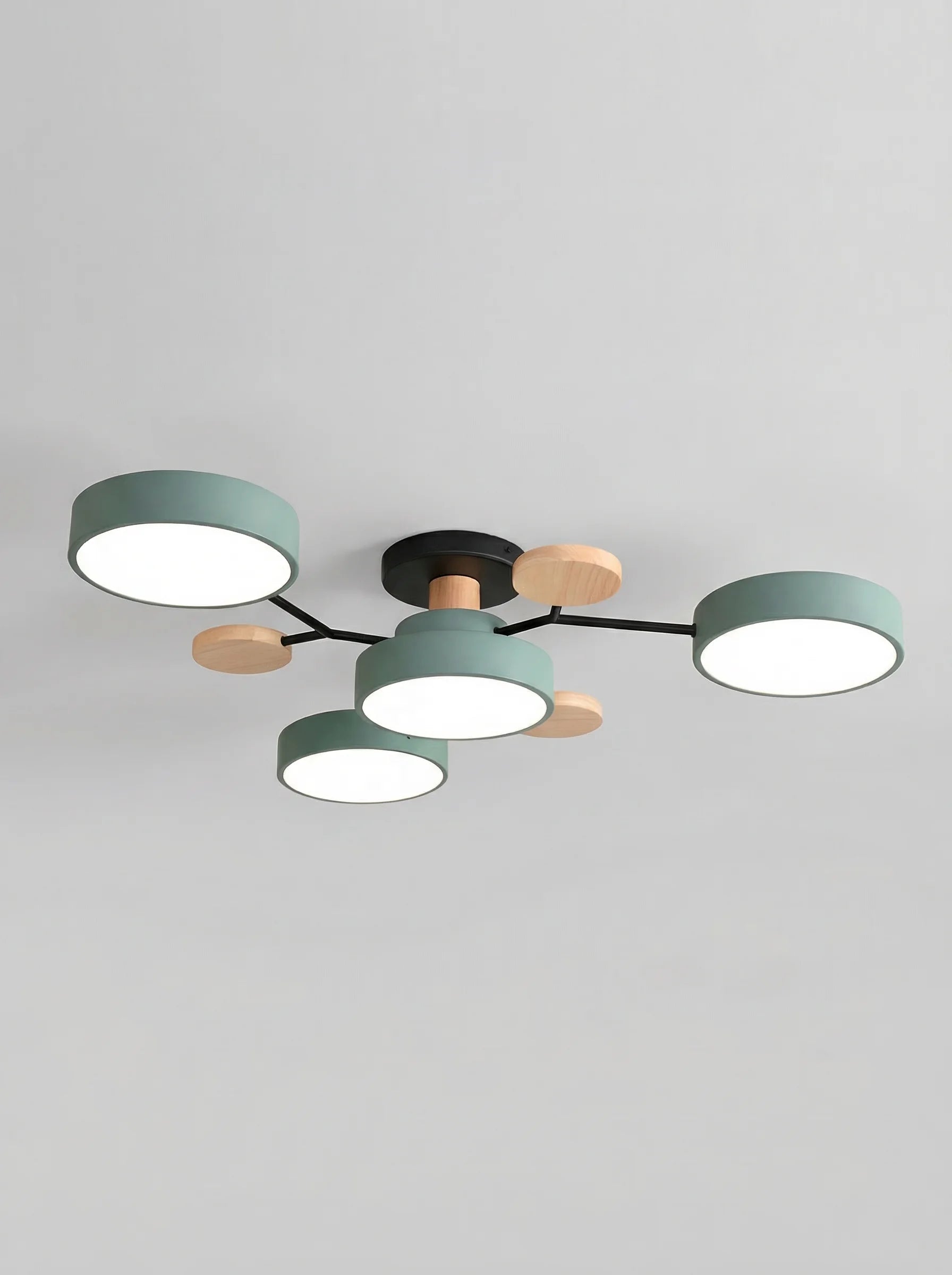 Lámpara De Techo LED Moderna Para Salón | Plafón Circular Moderno-Ceiling Light-SeemSeem