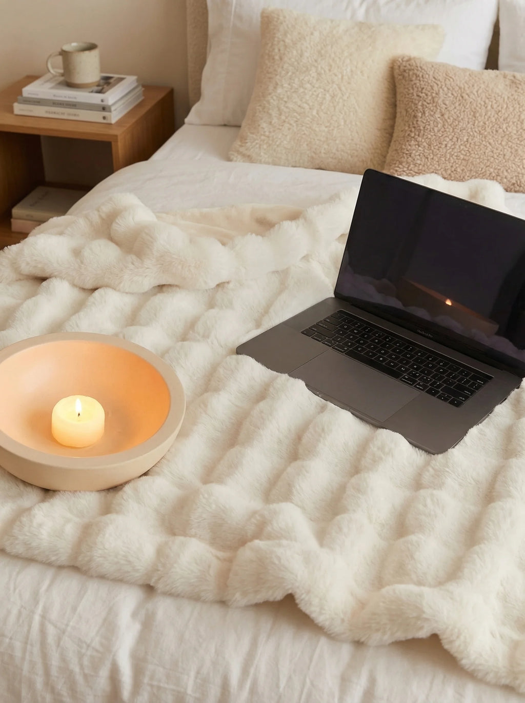 Manta De Felpa Cálida Para Sofá | Manta Suave Y Acogedora Para Cama-Blanket-SeemSeem