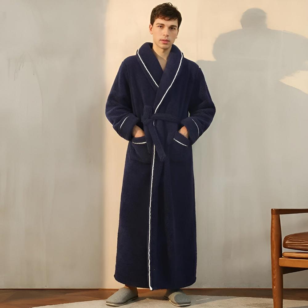Bata De Casa | Albornoz Mujer Hombre-Bathrobe-SeemSeem