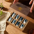 Japanische Keramikbecher-Set | Probier-Set mit Krug – drinkware-SeemSeem