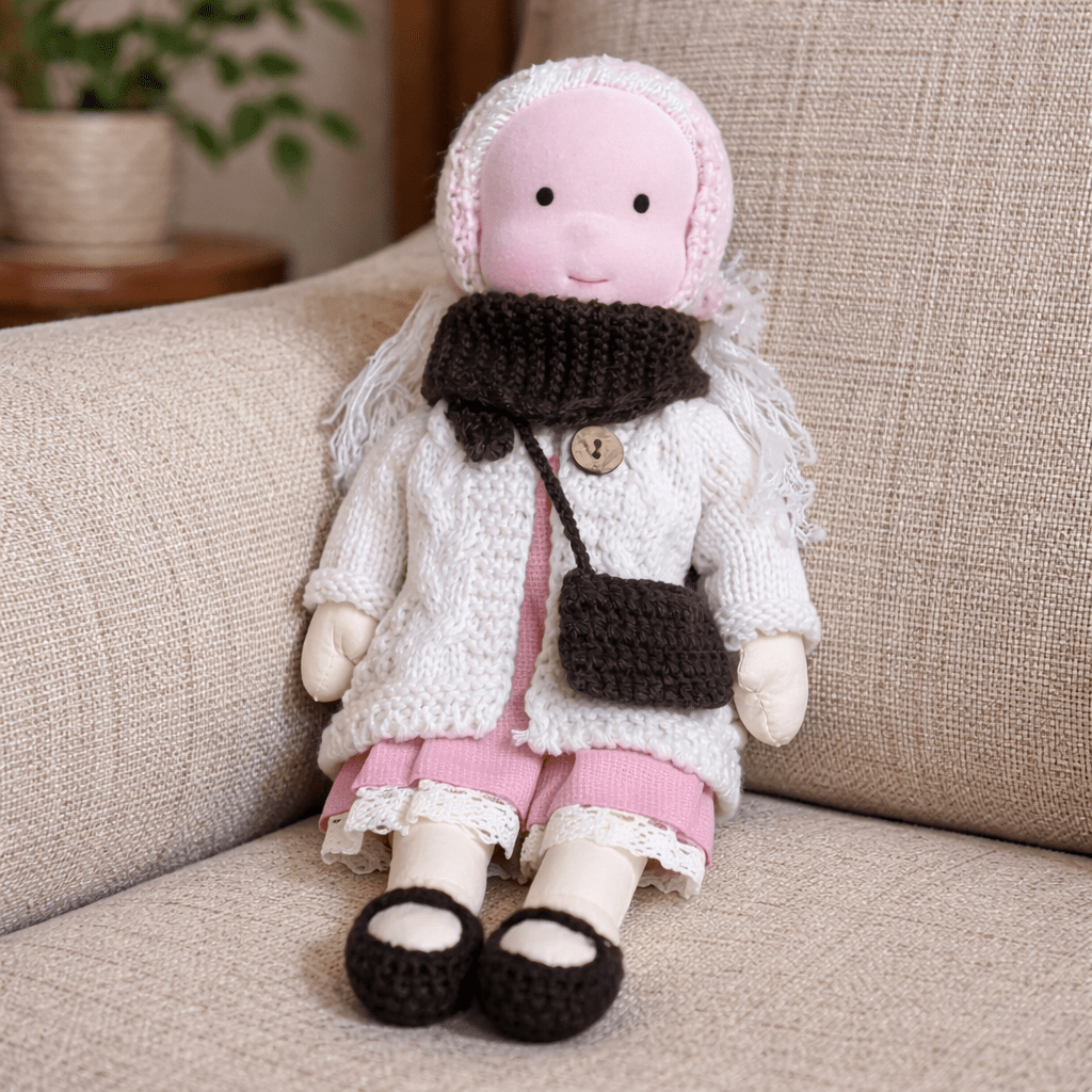 Muñeca De Trapo | Muñeca Bebe Artesanal-Toy-SeemSeem