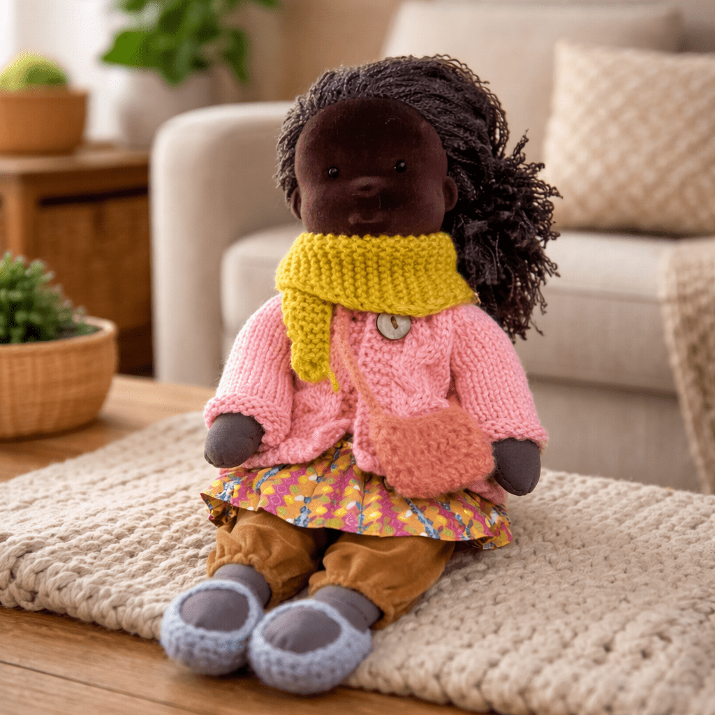 Muñeca De Trapo | Muñeca Bebe Artesanal-Toy-SeemSeem