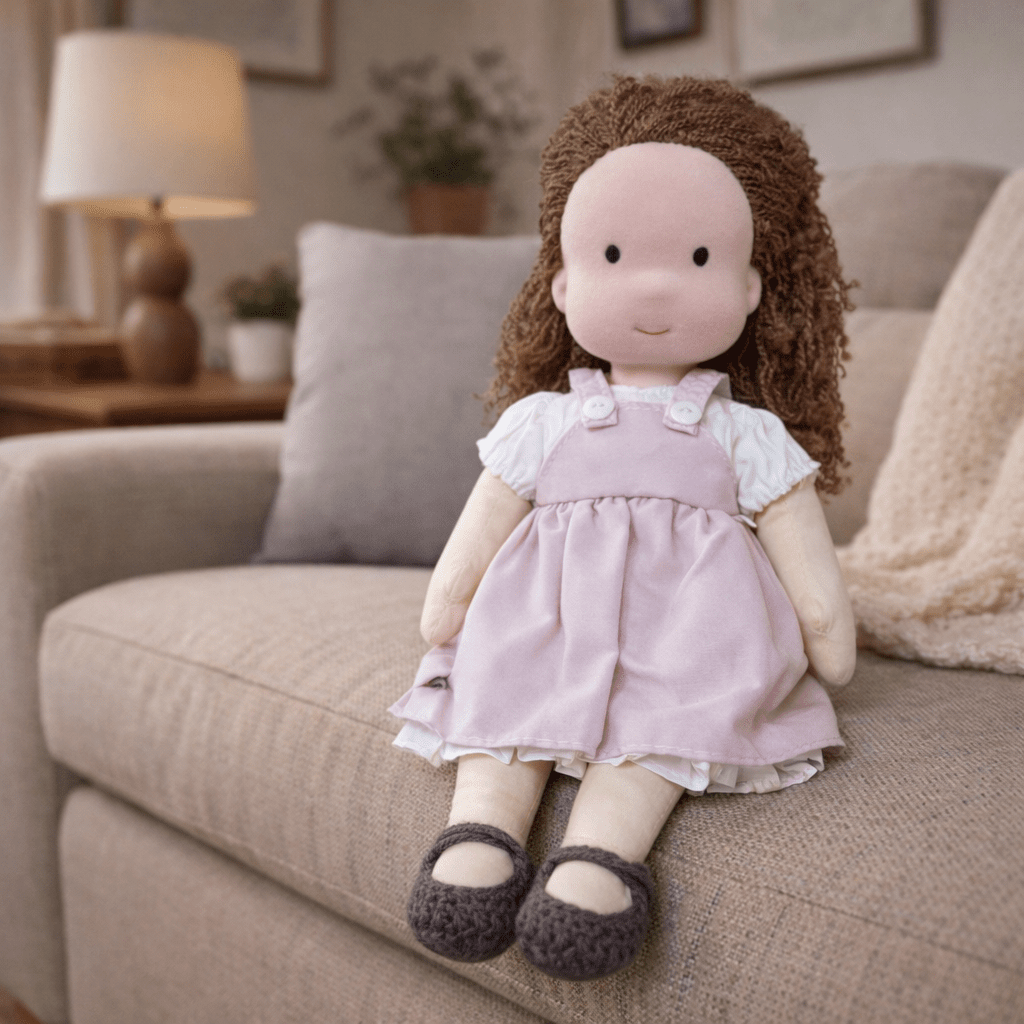 Muñeca De Trapo | Muñeca Bebe Artesanal-Toy-SeemSeem
