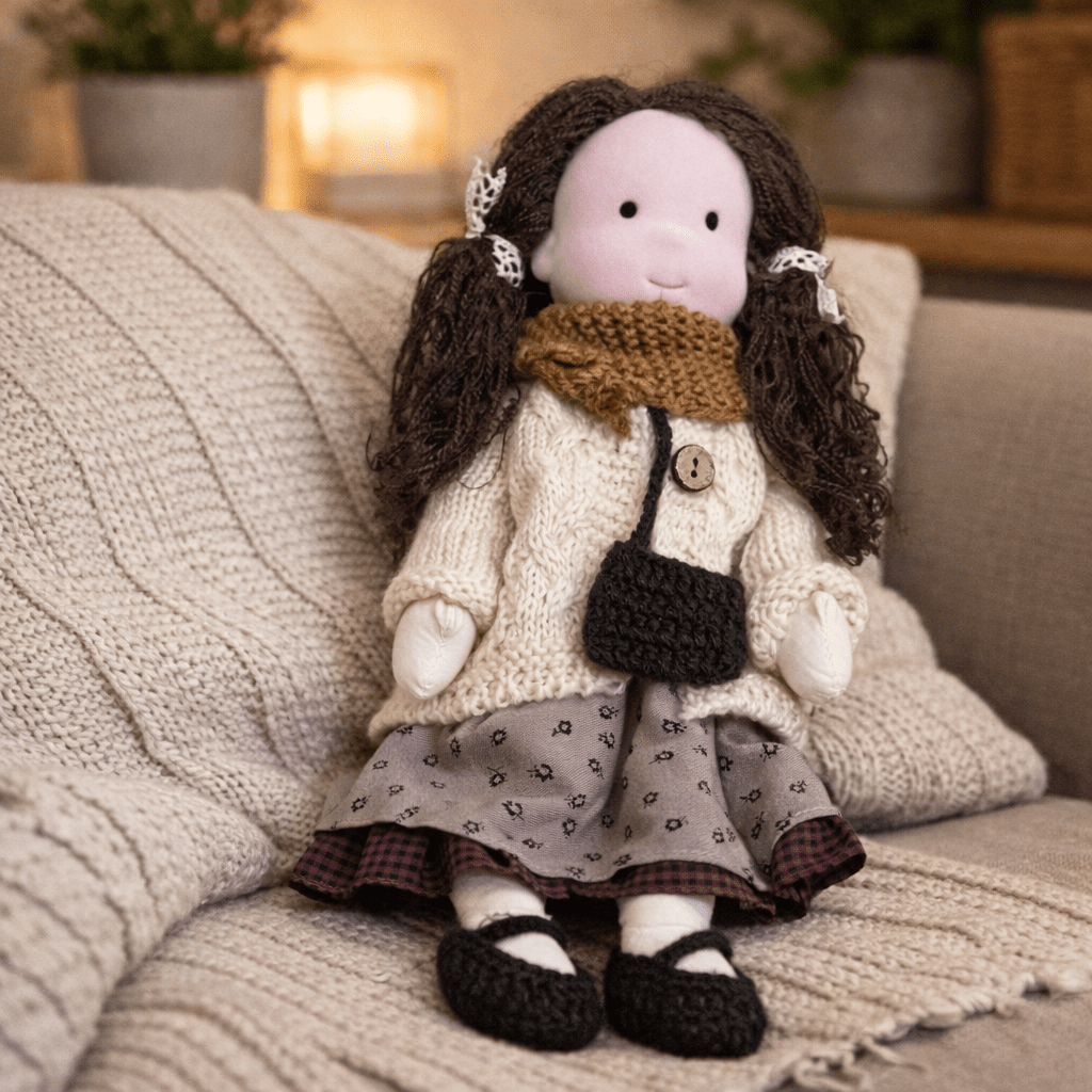 Muñeca De Trapo | Muñeca Bebe Artesanal-Toy-SeemSeem