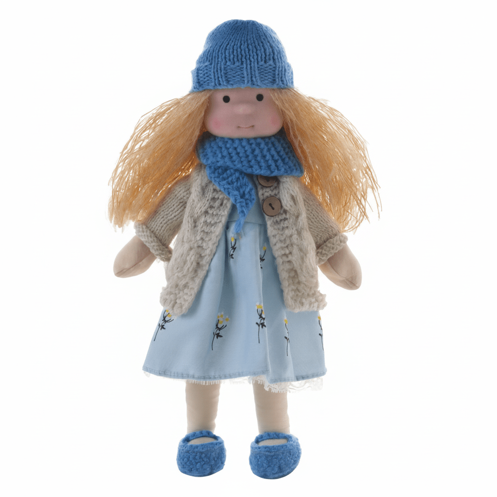 Muñeca De Trapo | Muñeca Bebe Artesanal-Toy-SeemSeem
