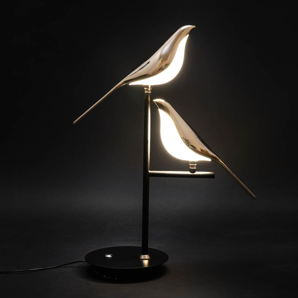 Dekorative Tischlampe | Modernes Vogeldesign LED-Lampe-SeemSeem