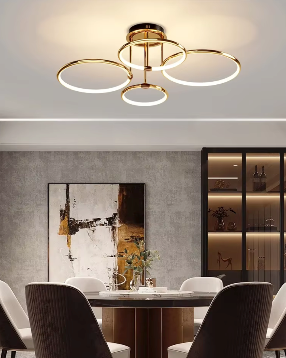Lámpara De Techo Led | Plafon Led Techo-Ceiling Light-SeemSeem