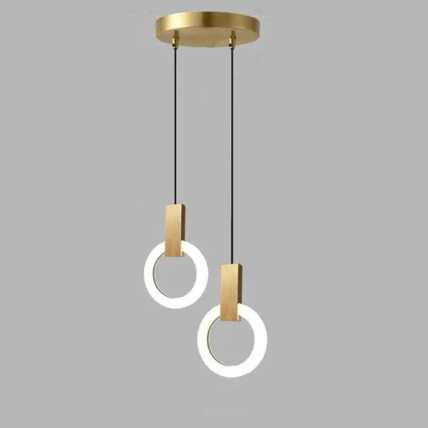 Kreisförmige LED-Pendelleuchte | Moderne suspendierte Beleuchtung-Lamp-SeemSeem