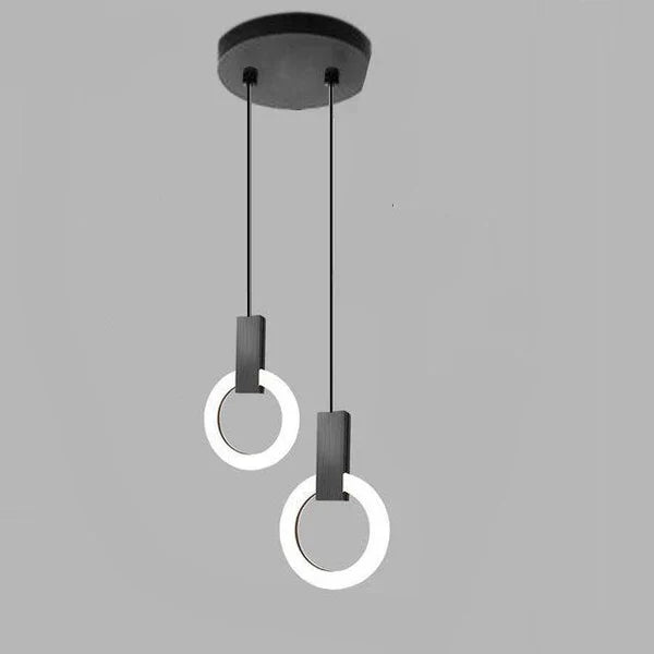 Kreisförmige LED-Pendelleuchte | Moderne Hängeleuchtung - Lamp-SeemSeem