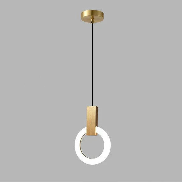 Kreisförmige LED-Pendelleuchte | Moderne Hängeleuchtung-Lamp-SeemSeem