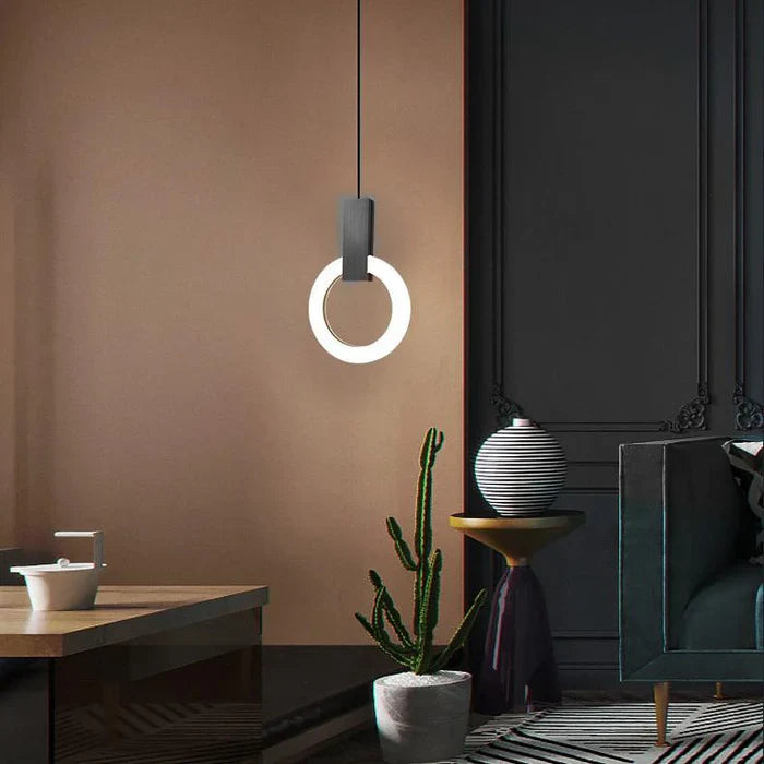 Kreisförmige LED-Hängelampe | Moderne suspendierte Beleuchtung-Lamp-SeemSeem