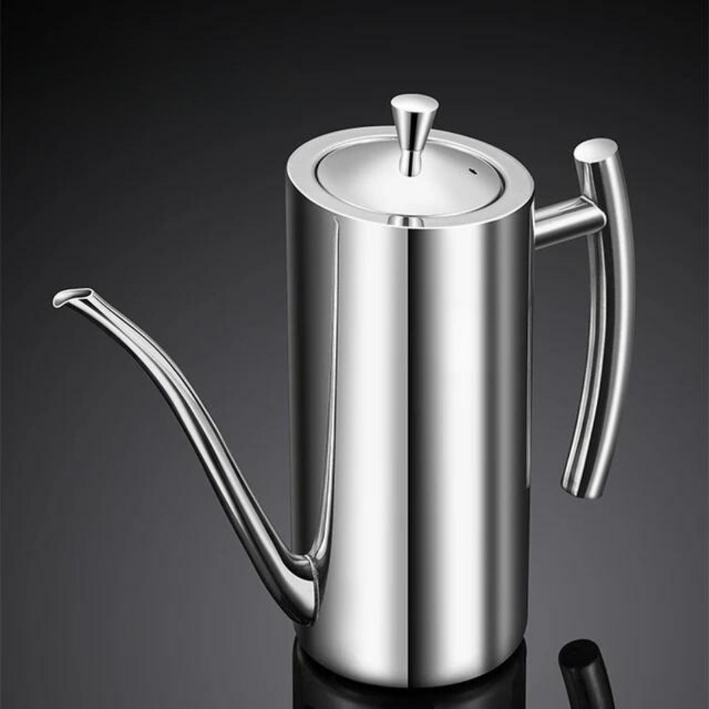 Recipiente de acero inoxidable para aceite