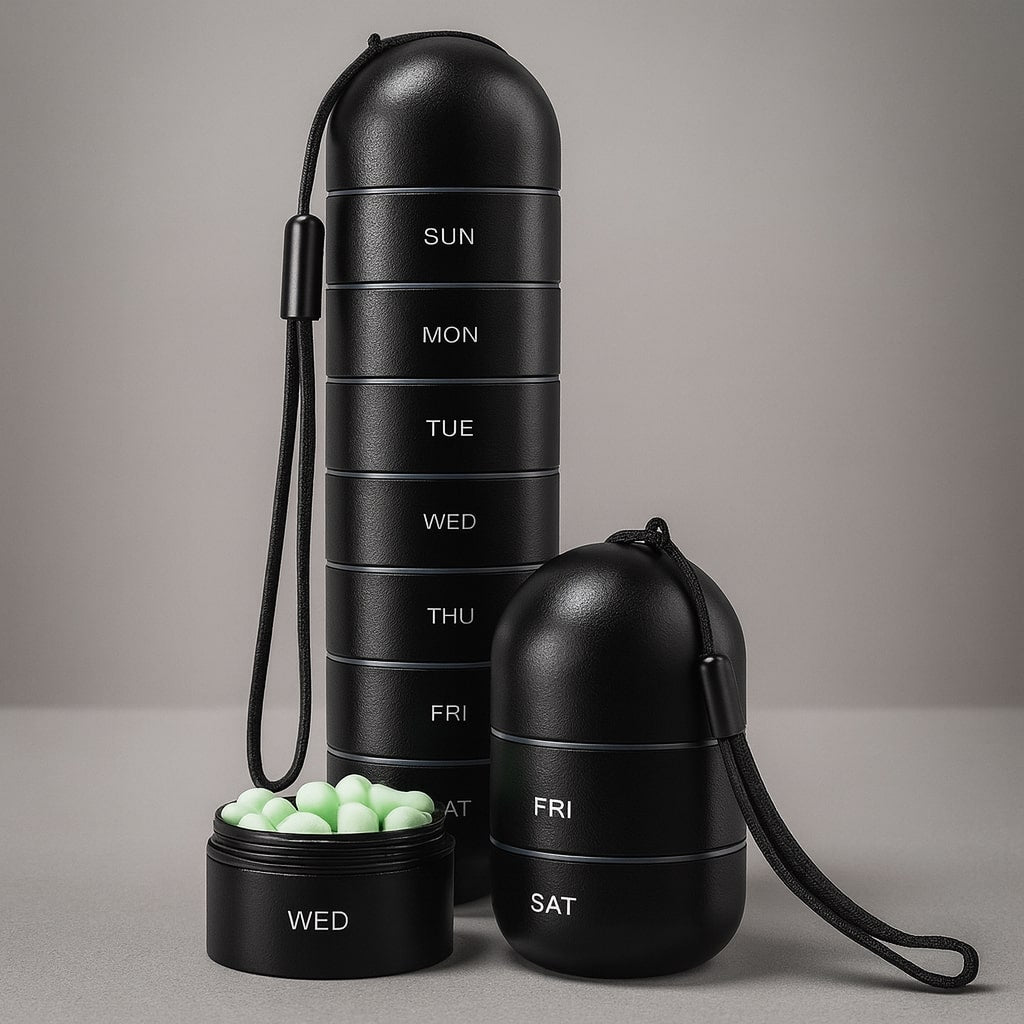 Pastillero Semanal | Organizador De Pastillas-Pillbox-SeemSeem