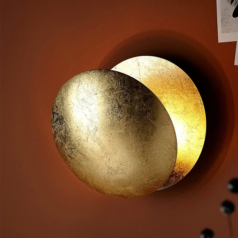Aplique de Pared Eclipse Lunar | Pantalla Giratoria 360° Para Iluminación Interior-Lamp-SeemSeem