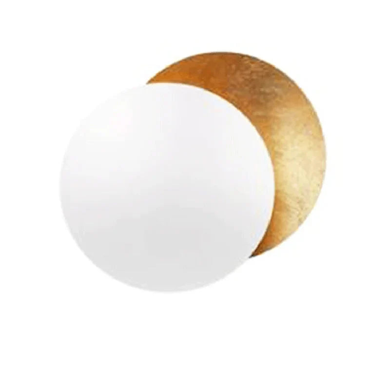 Aplique de Pared Eclipse Lunar | Pantalla Giratoria 360° Para Iluminación Interior-Lamp-SeemSeem