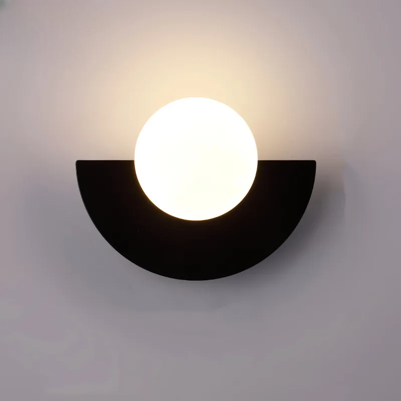 Aplique de Pared Semicircular | Esfera Luminosa Para Iluminación Interior-Lamp-SeemSeem