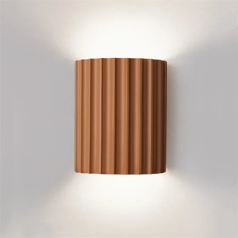 Moderne nordische Wandlampe aus Harz | Elegante Wandleuchte für Innenräume - Bild 8
