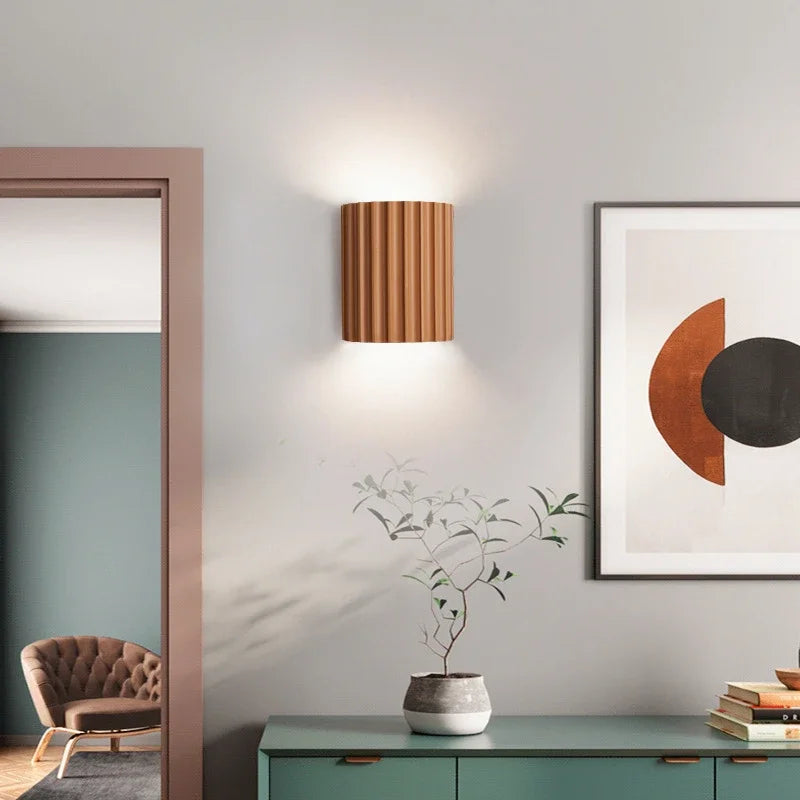 Moderne nordische Wandlampe aus Harz | Elegante Wandleuchte für Innenräume - Bild 2