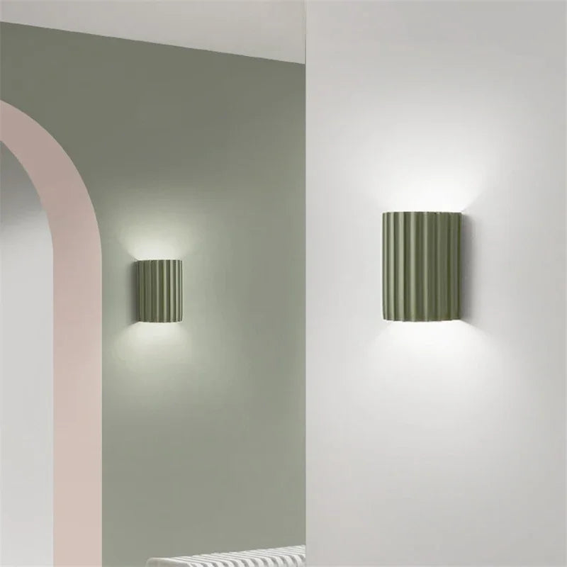 Moderne nordische Wandlampe aus Harz | Elegante Wandleuchte für Innenräume - Bild 4