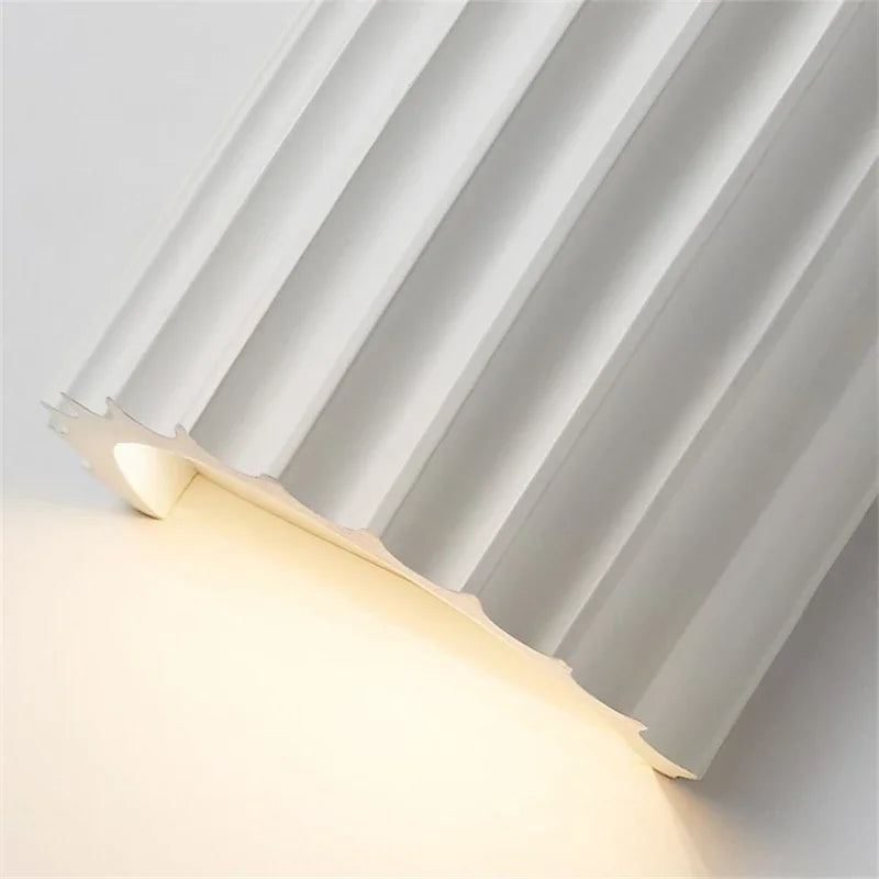 Moderne nordische Wandlampe aus Harz | Elegante Wandleuchte für Innenräume - Bild 6