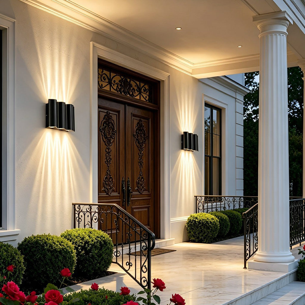 Aplique De Pared Exterior LED | Iluminación Bidireccional-Lamp-SeemSeem