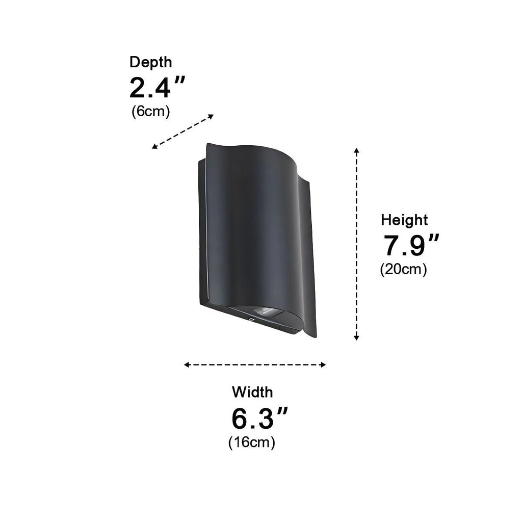 Aplique De Pared Exterior LED | Iluminación Bidireccional-Lamp-SeemSeem