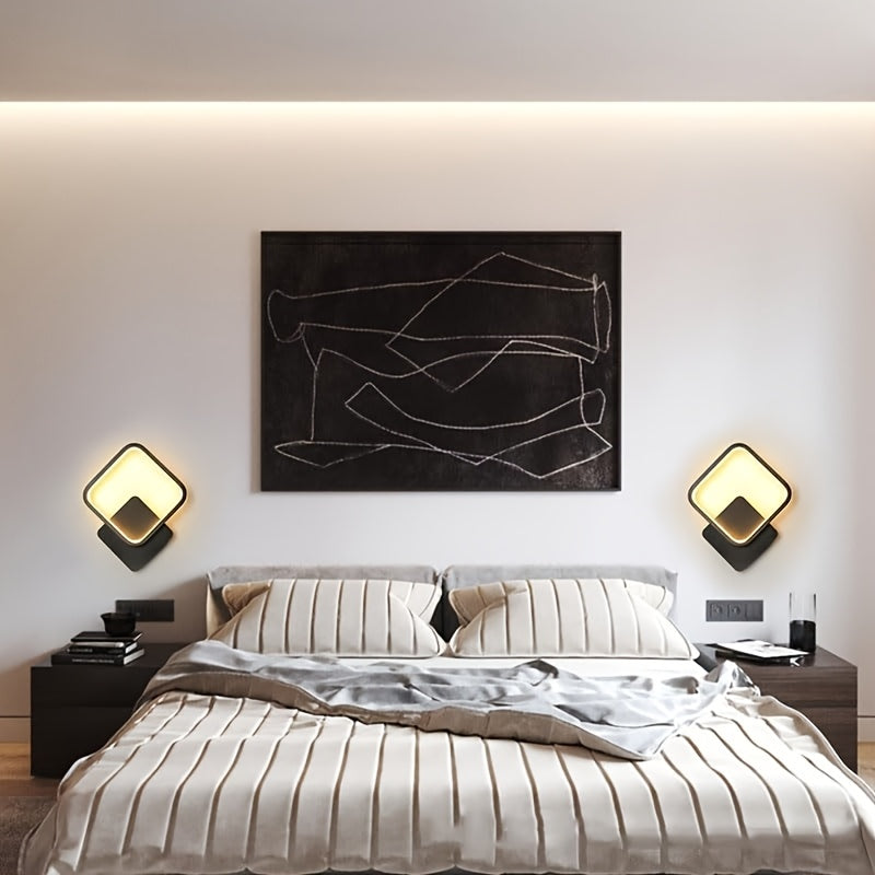 Aplique De Pared LED | Diseño Geométrico Moderno-Lamp-SeemSeem