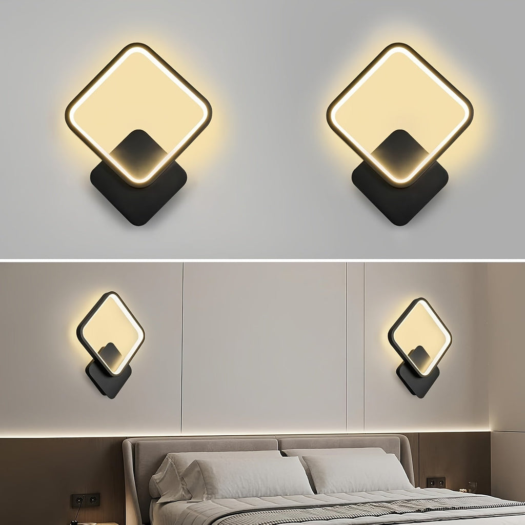 Aplique De Pared LED | Diseño Geométrico Moderno-Lamp-SeemSeem