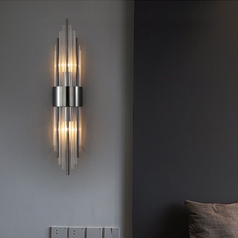 Aplique De Pared LED Moderno | Diseño Lineal Decorativo-Lamp-SeemSeem