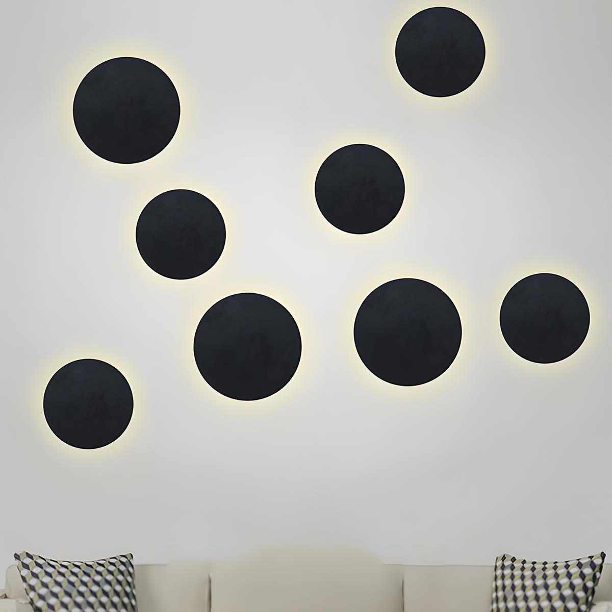 Aplique De Pared LED Modular | Diseño Circular Decorativo-Lamp-SeemSeem