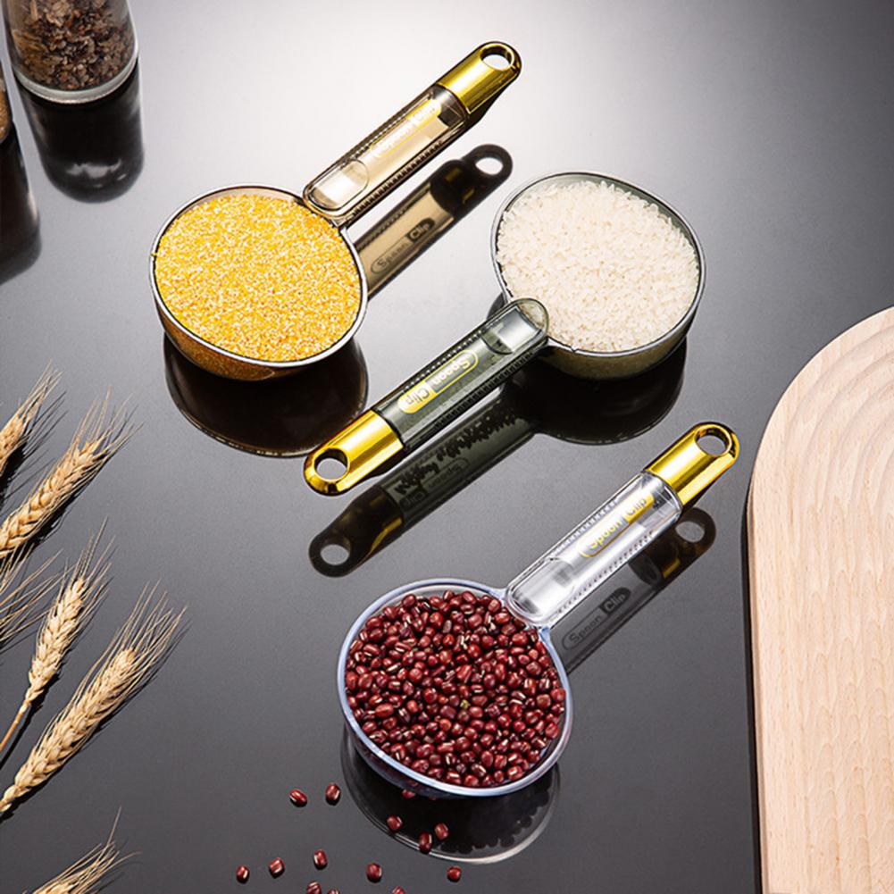 Cuchara Medidora Con Clip | Diseño Con Pinza-Measuring Tools-SeemSeem