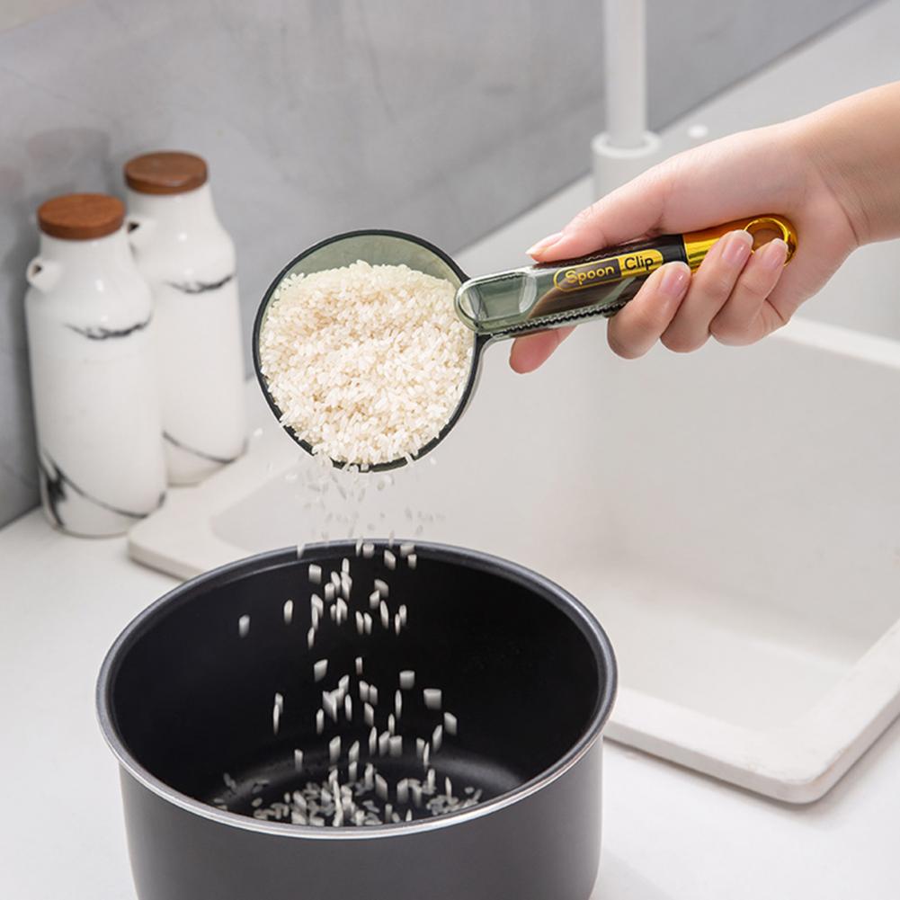 Cuchara Medidora Con Clip | Diseño Con Pinza-Measuring Tools-SeemSeem