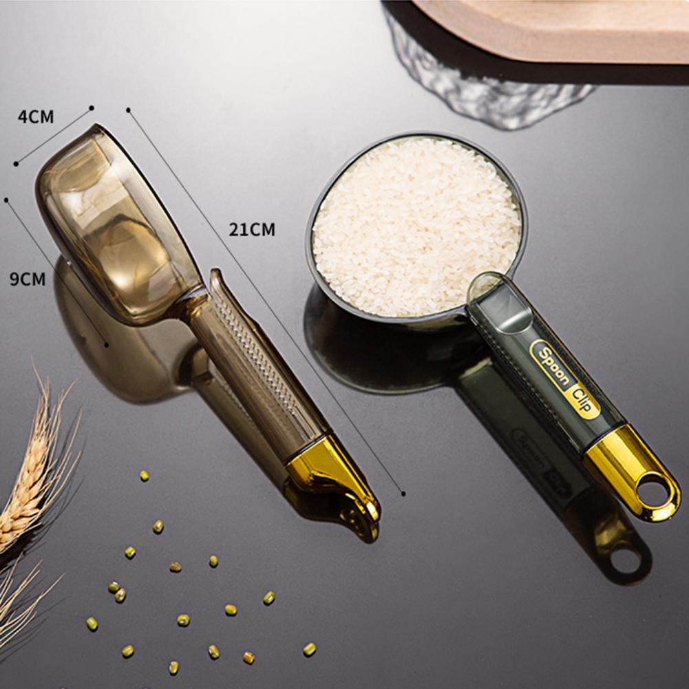 Cuchara Medidora Con Clip | Diseño Con Pinza-Measuring Tools-SeemSeem
