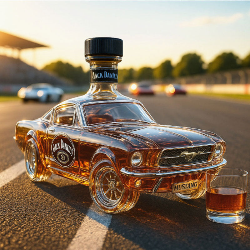 Decantador de Whisky Coche Clásico | Recipiente Transparente-decanters-SeemSeem