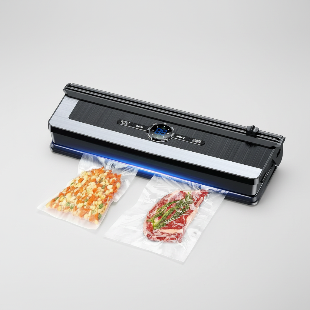 Envasadora Al Vacío Automática | Selladora Para Conservación De Alimentos-Sealers-SeemSeem