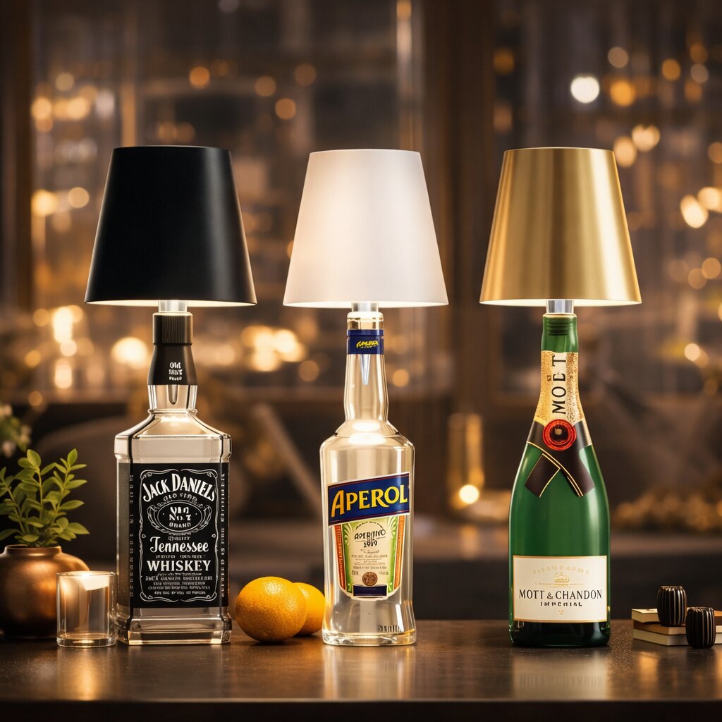 Lámpara Para Botella | Lámpara Led-Table Lamp-SeemSeem