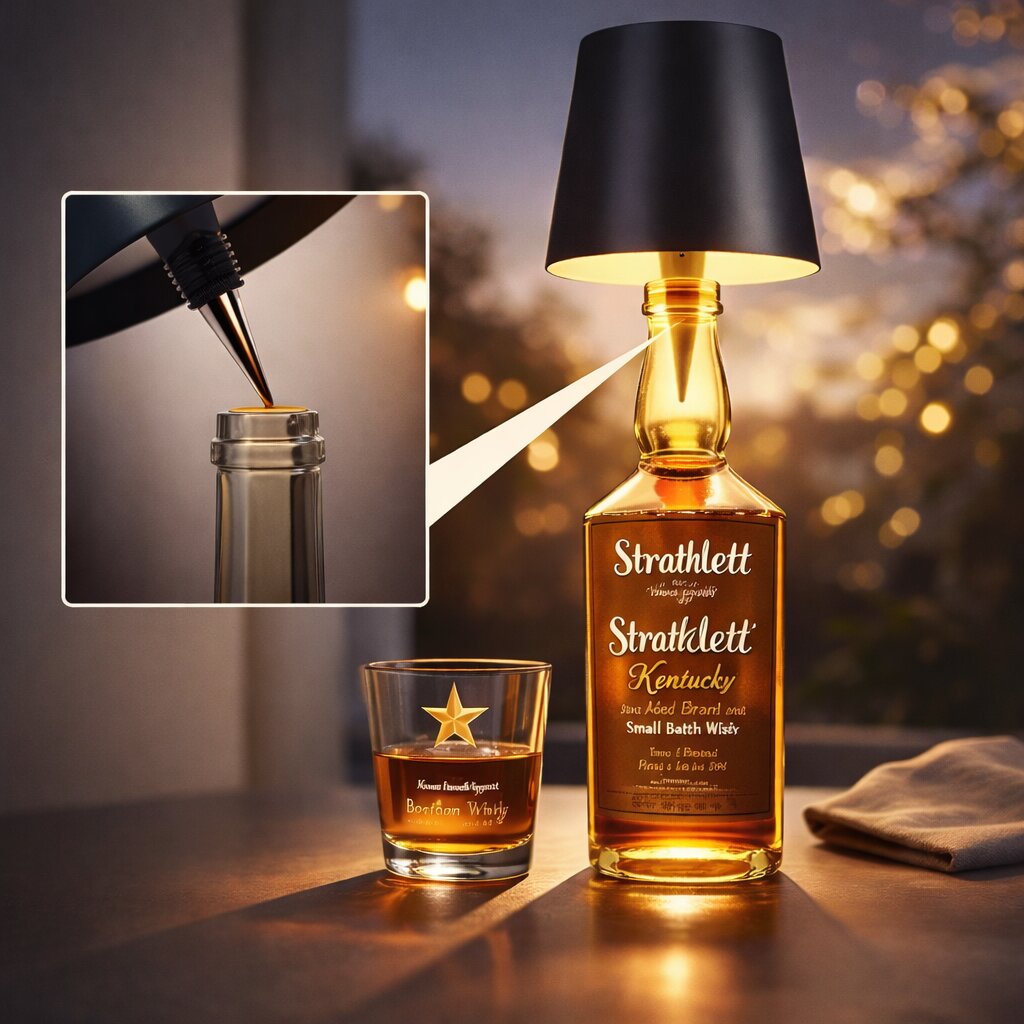 Lámpara Para Botella | Lámpara Led-Table Lamp-SeemSeem