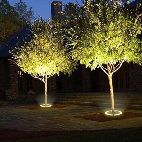 Foco De Árbol Exterior | Iluminación Circular De Suelo-lighting-SeemSeem