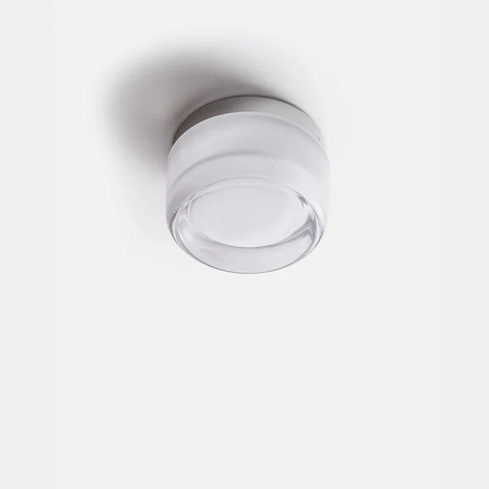Circular Amber Wall Light | Round Shape Integrated Lighting Indoor Use-Lamp-SeemSeem