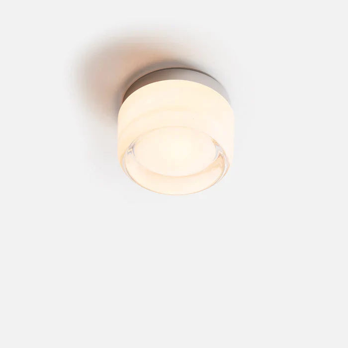 Circular Amber Wall Light | Round Shape Integrated Lighting Indoor Use-Lamp-SeemSeem