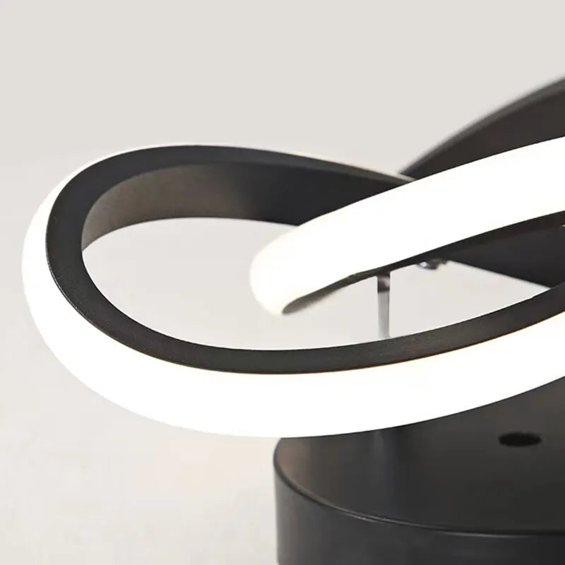 Lámpara de Techo LED Entrelazada | Aros Curvos Para Iluminación Interior-Lamp-SeemSeem