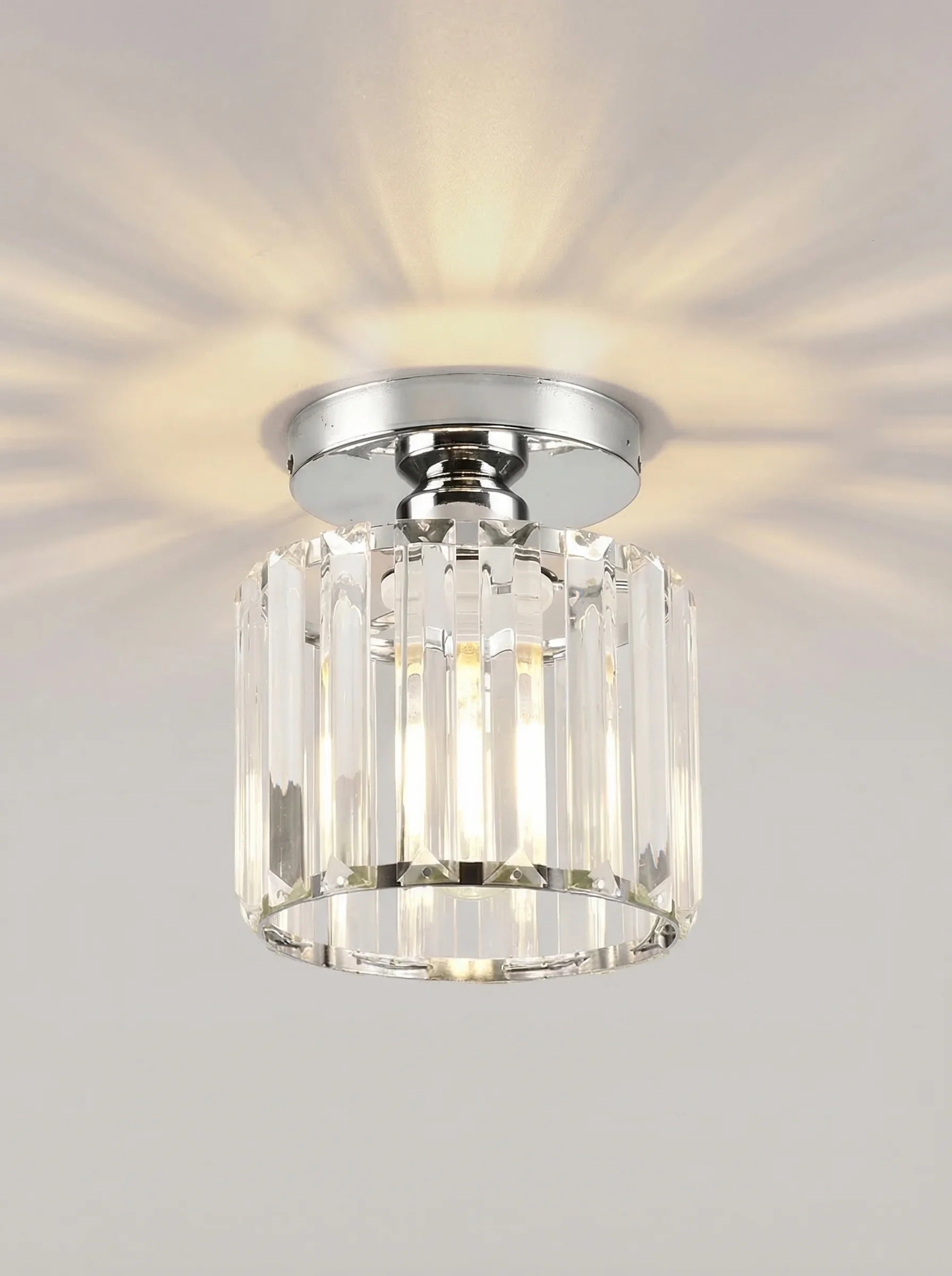 Moderne schwarze Deckenlampe | LED-Plafondleuchte für Flur, Küche und Schlafzimmer - SeemSeem