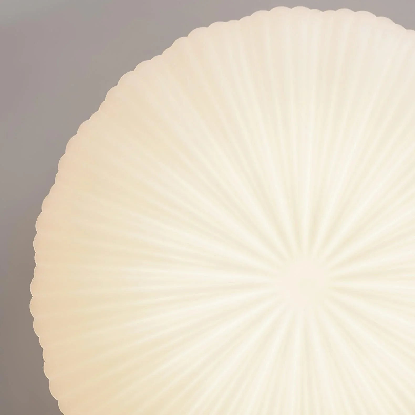 Lámpara de Techo Plisada Blanca | Pantalla Circular Para Iluminación Interior-Lamp-SeemSeem