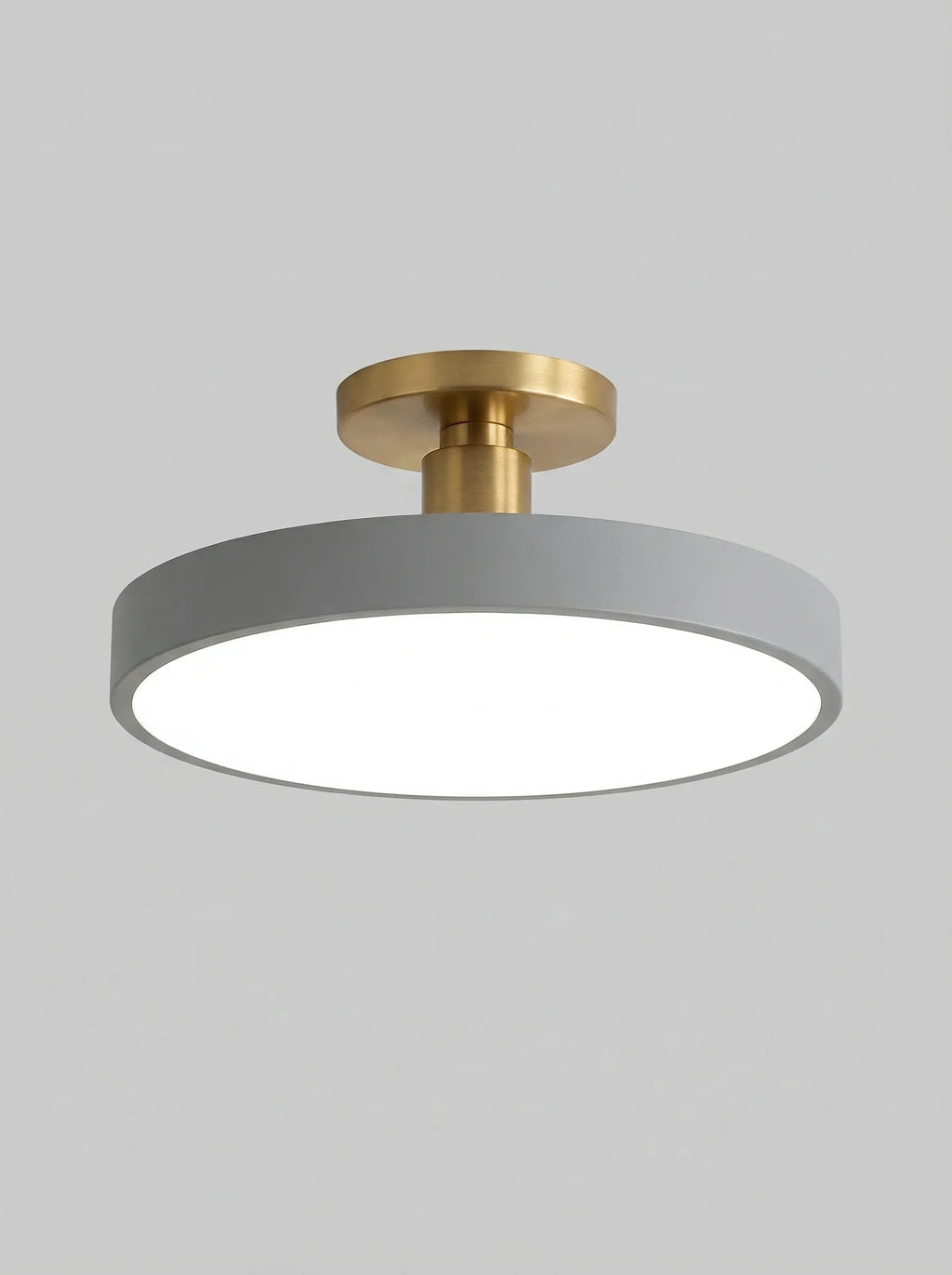 Moderne runde LED Deckenleuchte | Deckenfluter für Schlafzimmer, Wohnzimmer und Küche – Innenbeleuchtung | SeemSeem
