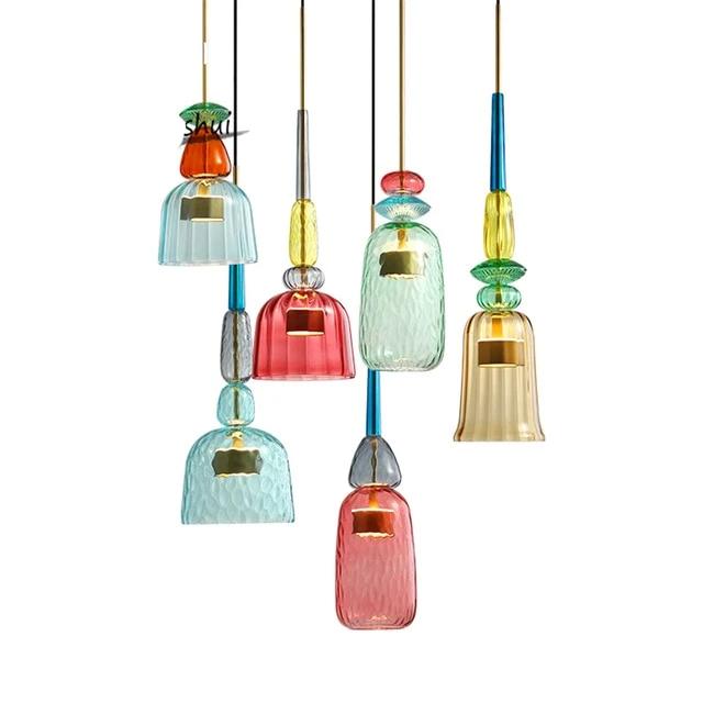 Lámparas colgantes de vidrio Florencia - diseño italiano